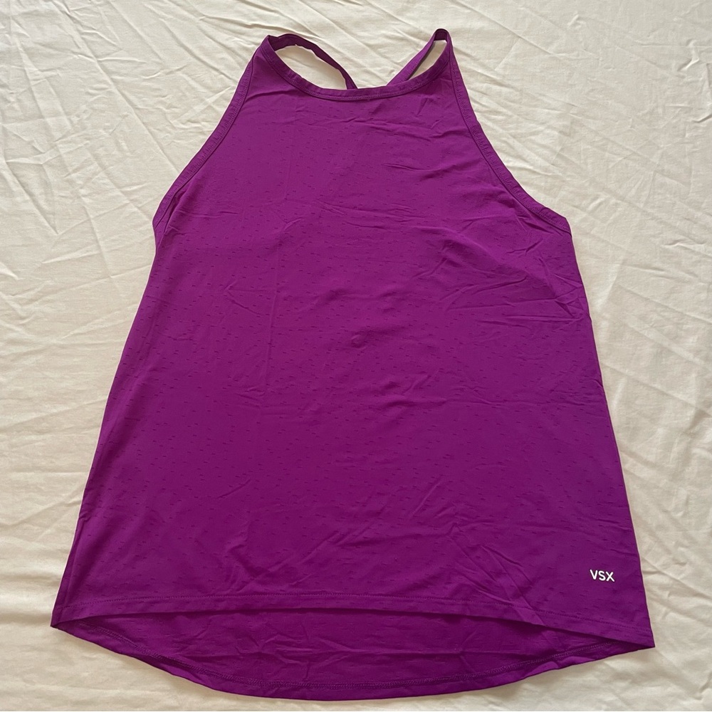 VSX Victoria’s Secret, women’s workout tank, size M, purple
